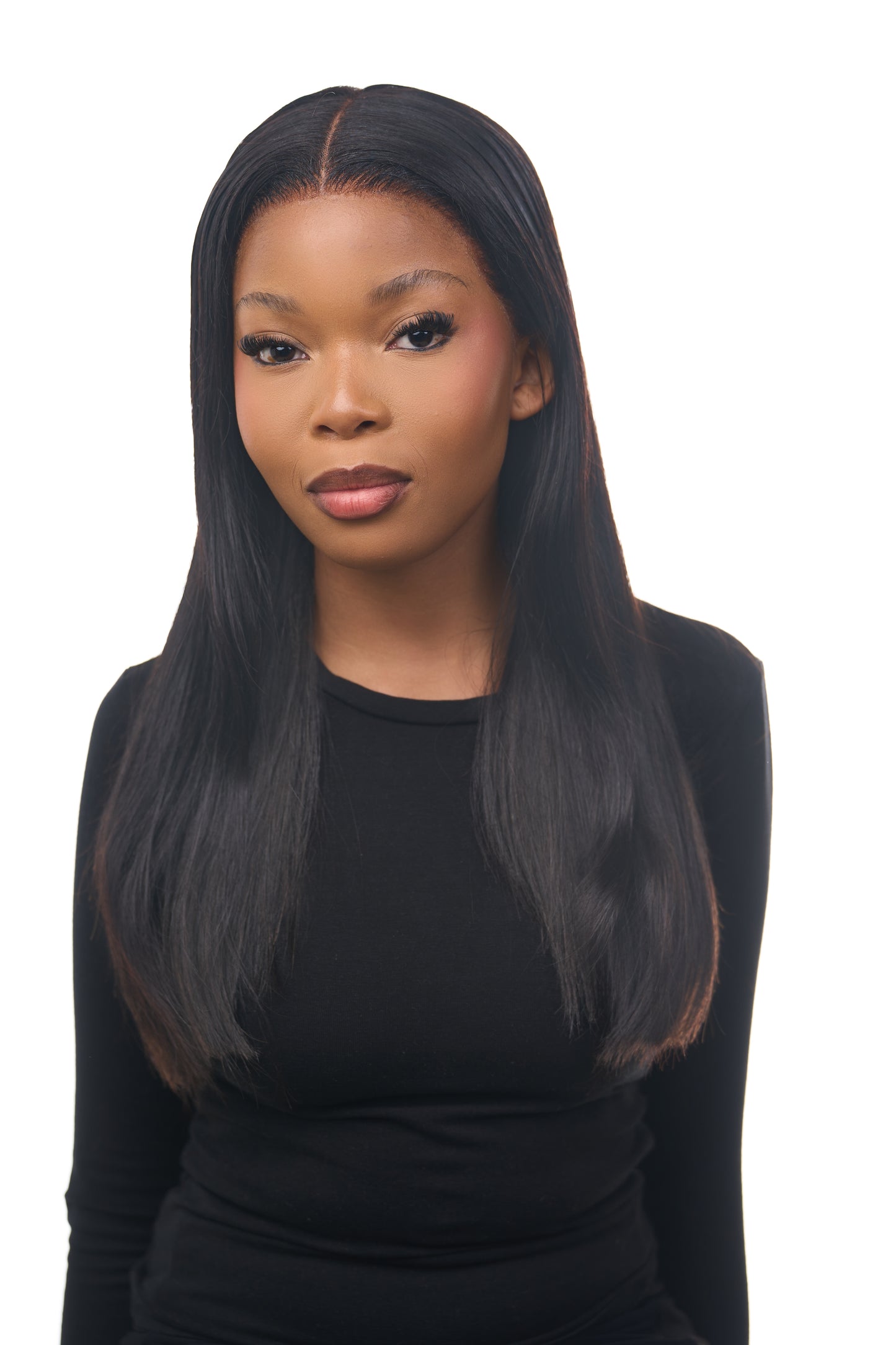 Straight Black Frontal