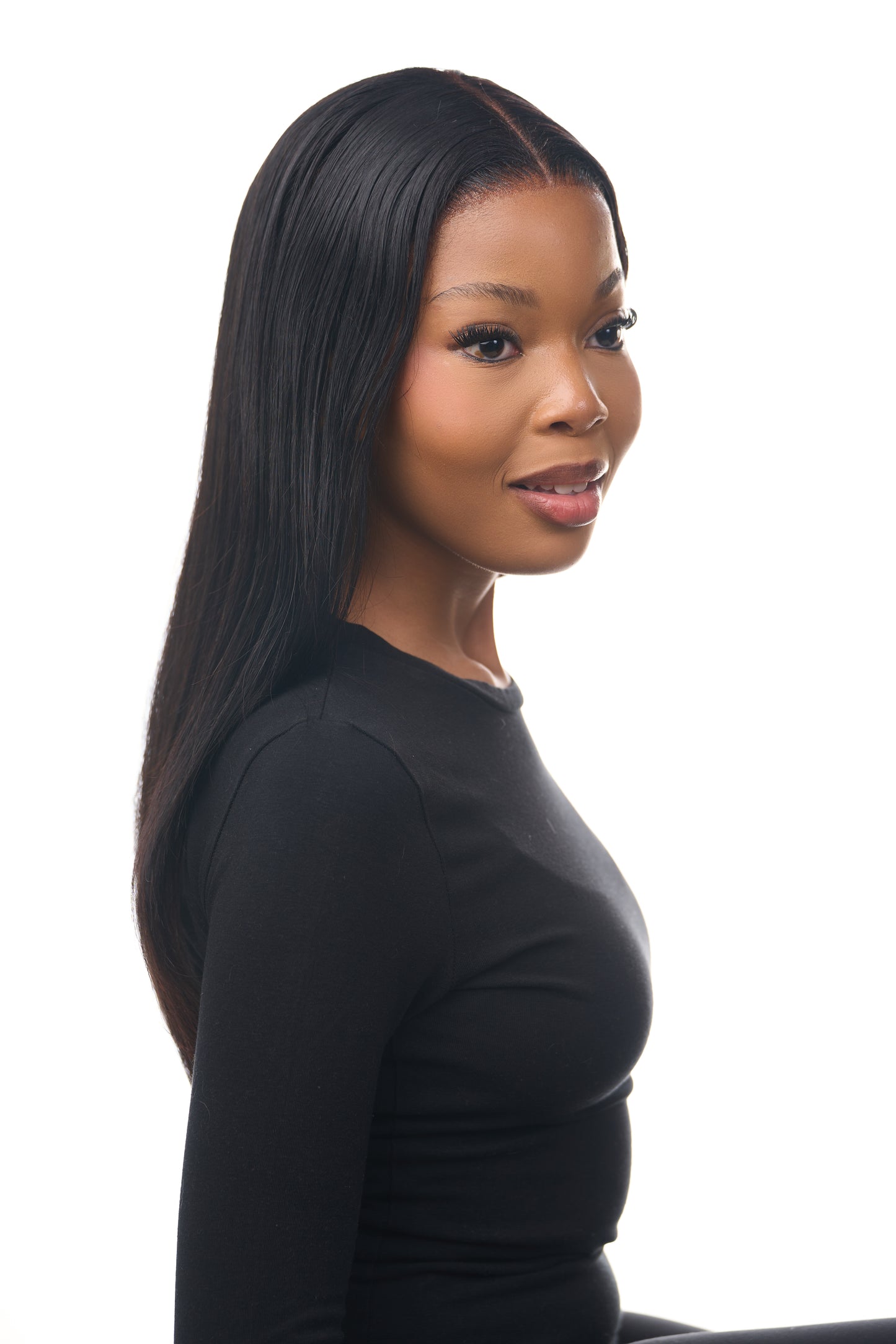 Straight Black Frontal